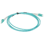 Legrand 032267 Glasvezel kabel 2 m 2x LC OM4 Aqua-kleur