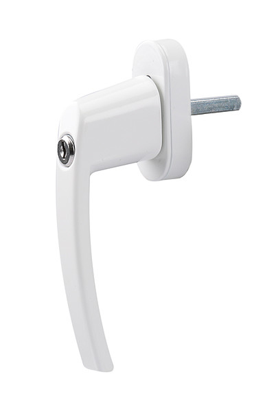 Image of Olympia FGS 100 - Window locking handle - White - Aluminium -...