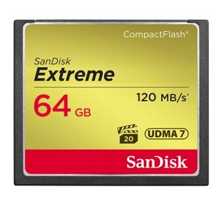 Image of SanDisk CF Extreme 64GB CompactFlash