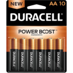 Duracell Plus AA Battery Pack of 10 AADURB10+