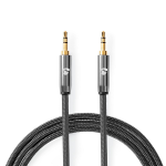 Nedis CATB22000GY50 audio cable 5 m 3.5mm Grey