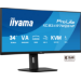 iiyama ProLite XCB3497WQSNP-B1 computer monitor 86,4 cm (34") 3440 x 1440 Pixels UltraWide Quad HD LED Zwart