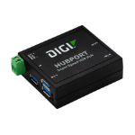 Digi Hubport/7c USB 3.2 Gen 1 (3.1 Gen 1) Type-B 5555 Mbit/s Black