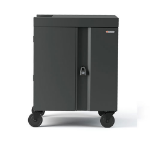Bretford TVC32USBCSC Portable device management cart Charcoal