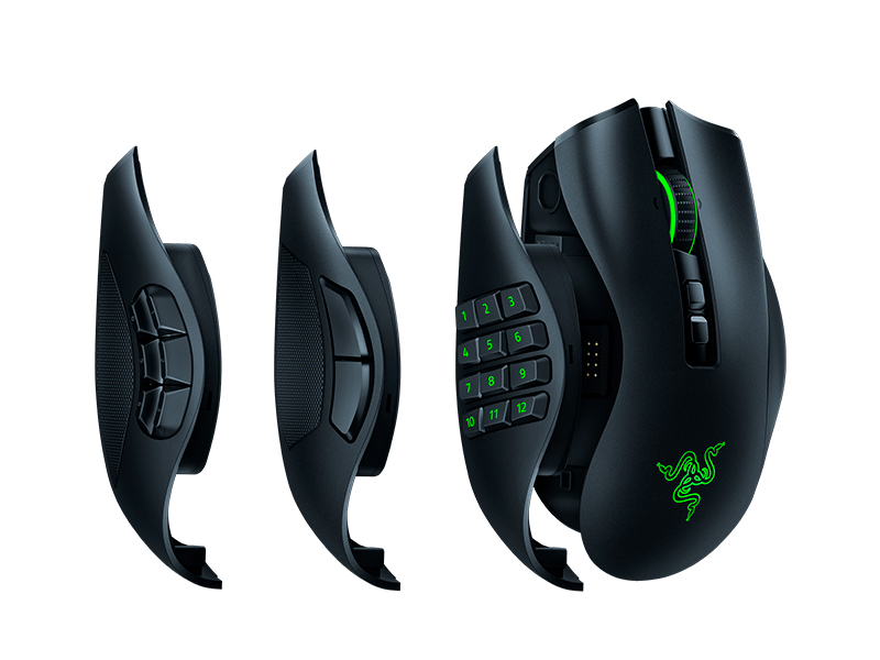 Image of Razer Naga Pro mouse Right-hand RF Wireless Optical 20000 DPI