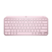 Logitech MX Keys Mini keyboard Universal RF Wireless + Bluetooth QWERTY US English Rose