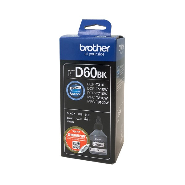 Photos - Inks & Toners Brother BT-D60BK Ink bottle black, 6.5K pages 108ml for  DCP-T BTD6 