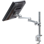 ROLINE Single LCD Monitor Arm, 5 Joints, Desk Clamp