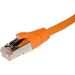 Cablenet 5m Cat6a RJ45 Orange S/FTP LSOH 26AWG Snagless Booted Patch Lead