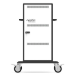 Port Designs 903005 charging station organizer Freestanding Metal Black, White