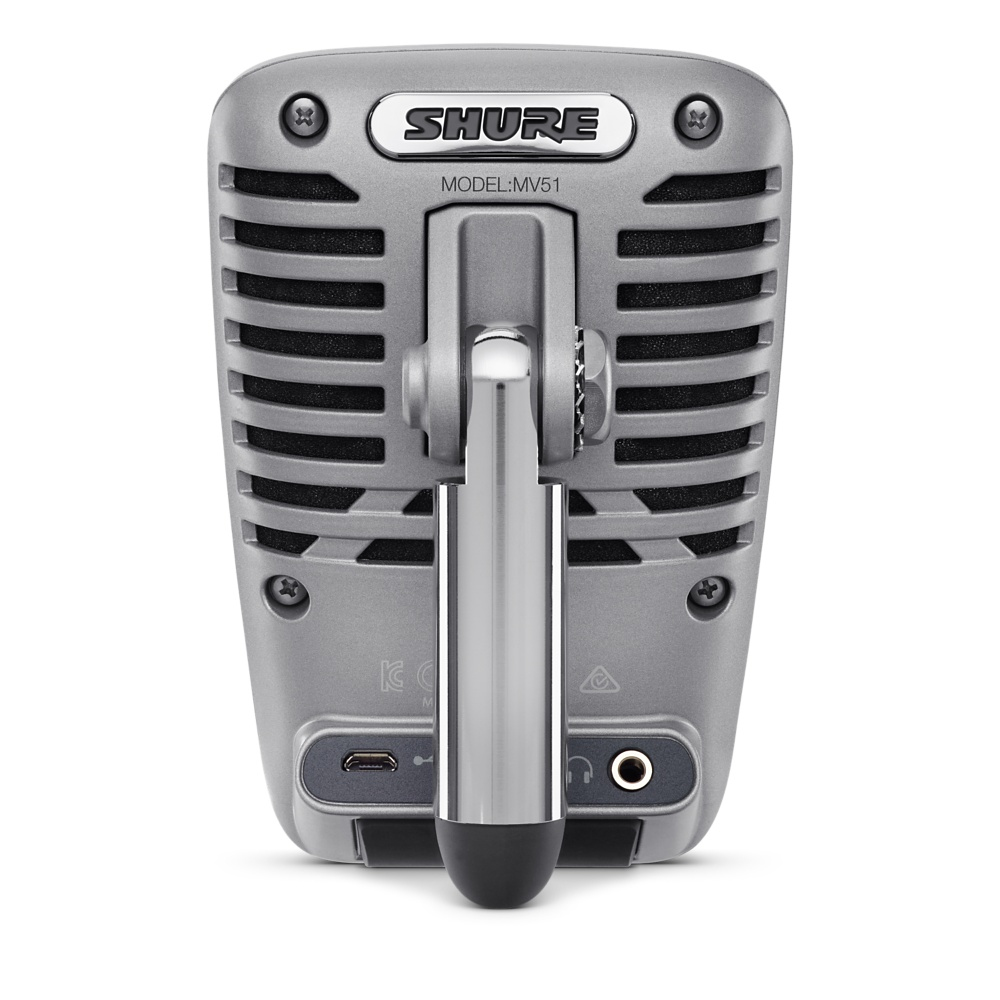 Image of Shure MOTIV MV51 Digital camcorder microphone Grey