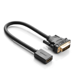 Ugreen DVI (male) to HDMI (female) adapter cable 0.15m - Black
