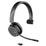 POLY Voyager 4210 Headset Wireless Head-band Office/Call center Bluetooth Black