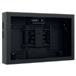 Hagor 2565 flat panel bureau steun 190,5 cm (75") Muur Zwart