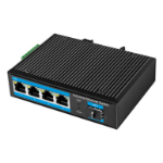 LogiLink NS204 network switch Unmanaged Gigabit Ethernet (10/100/1000) Black