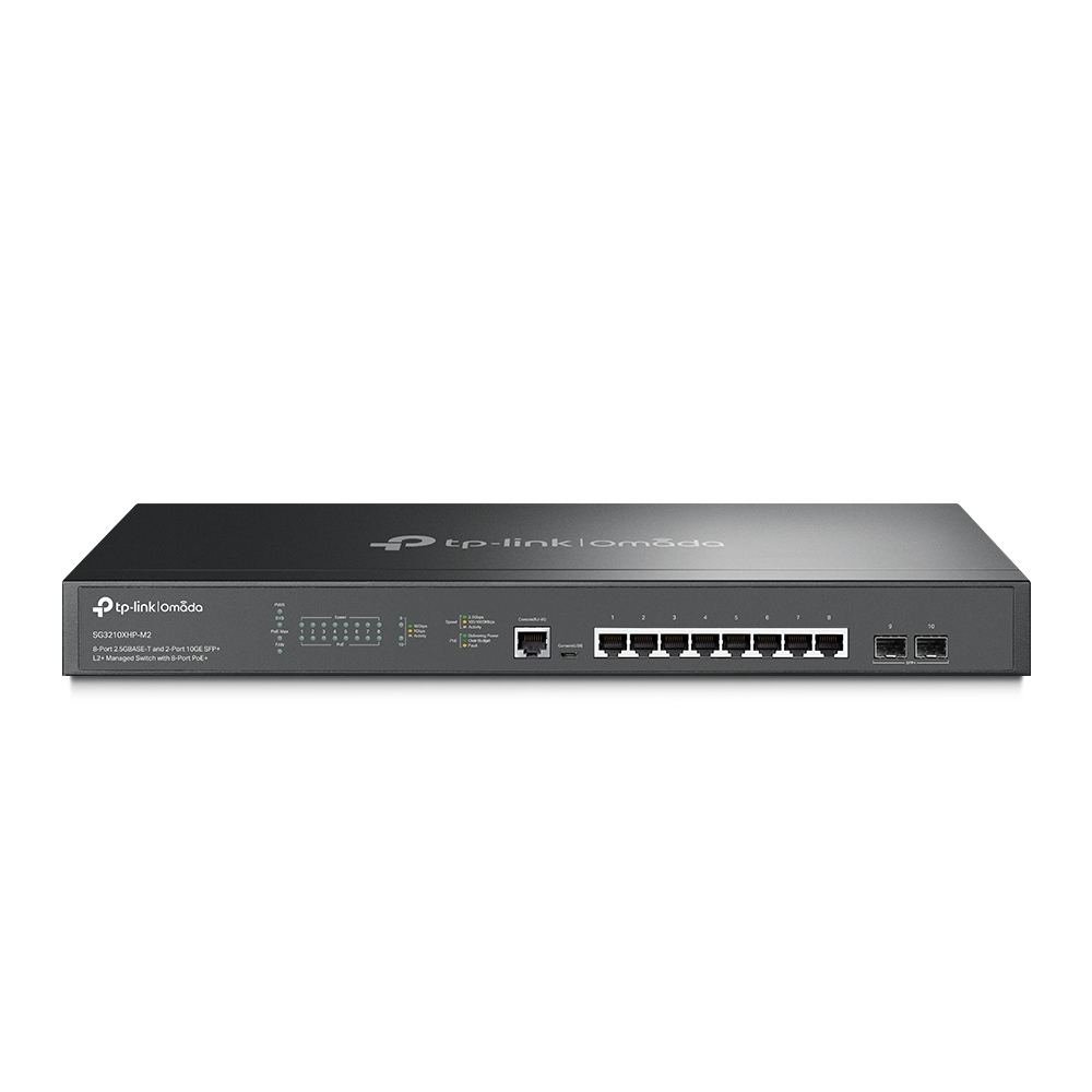 Tp-Link Omada 8-Port 2.5Gbase-T And 2-Port 10Ge Sfp+ L2+ Managed Switc
