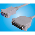 Microconnect IBM029-2 serial cable Grey 1.8 m DB25 DB9