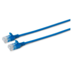 Microconnect V-UTP6A15B-SLIM networking cable Blue 15 m Cat6a U/UTP (UTP)