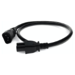 AddOn Networks ADD-C142C1514AWG15A8FT power cable Black 94.5" (2.4 m) C15 coupler C14 coupler