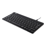 R-Go Tools Ergonomisch toetsenbord R-Go Compact Break, compact toetsenbord met pauzesoftware, AZERTY (BE), bedraad, zwart