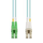 AddOn Networks 90 m, ALC - LC, Aqua, OM4, Duplex, LSZH, Fiber Patch Cable InfiniBand/fibre optic cable OFNG Aqua colour