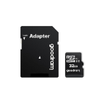 GOODRAM 32 GB microSDHC Memory Card Class 10 UHS-I + SD Adapter