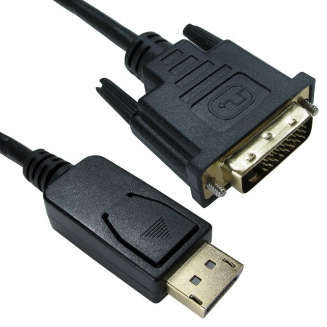 Cables Direct 2m DisplayPort (M) to DVI (M) Cable