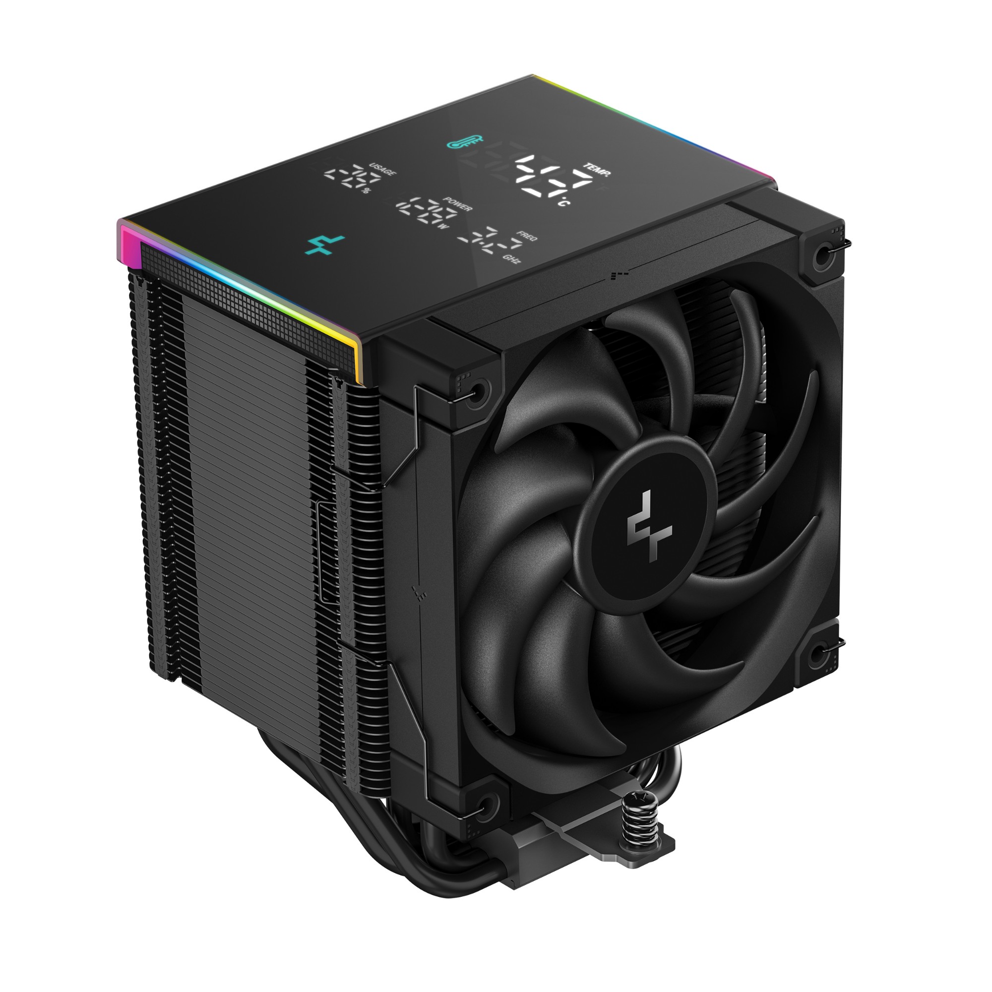 Deepcool Black Ak500 Digital Pro Processor Air Cooler 12 Cm 1 Pc(S)