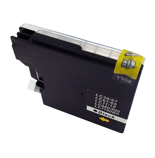 CTS Wholesale Comp Brother MFC290C Black Ink LC1100BK also for LC980BK  [LC980/LC1100BK]