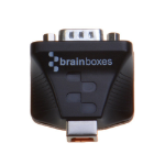 Brainboxes Isolated High Retention USB 1 Port RS232