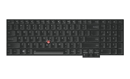 Image of Lenovo 01AX662 notebook spare part Keyboard