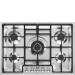 Smeg Classic Hob PGF75-4 Stainless steel