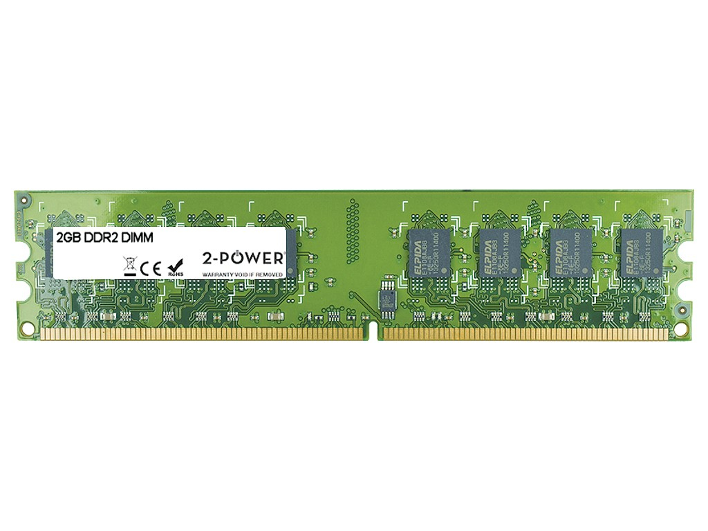 2-Power 2GB DDR2 667MHz DIMM Memory - replaces CT25664AA667