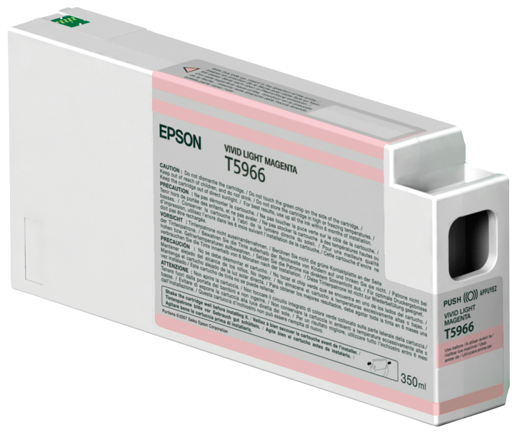 Image of Epson C13T596600/T5966 Ink cartridge light magenta 350ml for Epson...