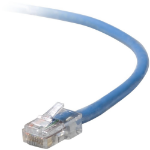 Belkin Cat5e, 2ft, 1 x RJ-45, 1 x RJ-45, Blue networking cable 23.6" (0.6 m)