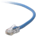 Belkin Cat5e, 2ft, 1 x RJ-45, 1 x RJ-45, Blue networking cable 23.6" (0.6 m)