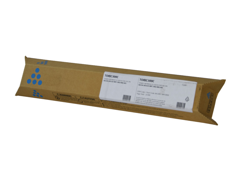 Image of DATA DIRECT Ricoh MPC300/400/401 Toner Cyan Compatible 841300C V2