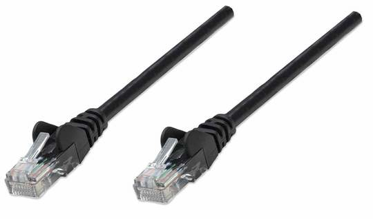 Image of Intellinet Network Patch Cable, Cat5e, 10m, Black, CCA, U/UTP,...