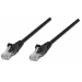 Intellinet Network Patch Cable, Cat5e, 10m, Black, CCA, U/UTP, PVC, RJ45, Gold Plated Contacts, Snagless, Booted, Lifetime Warranty