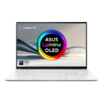 ASUS Zenbook S14 UX5406SA-PZ169W Copilot+ PC Intel Core Ultra 7 258V Laptop 35.6 cm (14") Touchscreen 3K 32 GB LPDDR5x-SDRAM 1 TB SSD Wi-Fi 7 (802.11be) Windows 11 Home White
