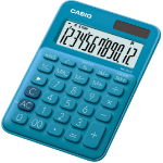 Casio MS-20UC-BU calculator Desktop Basic Blue