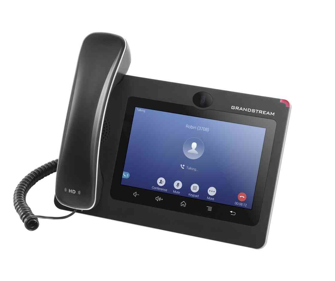 Image of Grandstream Networks GXV3370 IP phone Black 16 lines LCD Wi-Fi