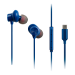 Panasonic RP-TCM225DEA headphones/headset Wired In-ear Calls/Music USB Type-C Blue
