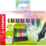 STABILO GREEN BOSS marker 8 pc(s) Conical tip Multicolour