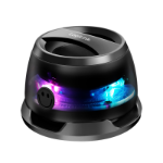 LogiLink Speaker, portable, magnetic suction, LED, BT 5.4, TWS, black