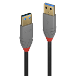 Lindy 0.5m USB 3.2 Type A Cable, 5Gbps, Anthra Line