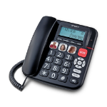 Emporia KFT20 Analog telephone Caller ID Black