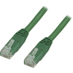 Deltaco UTP Cat6 networking cable Green 3 m