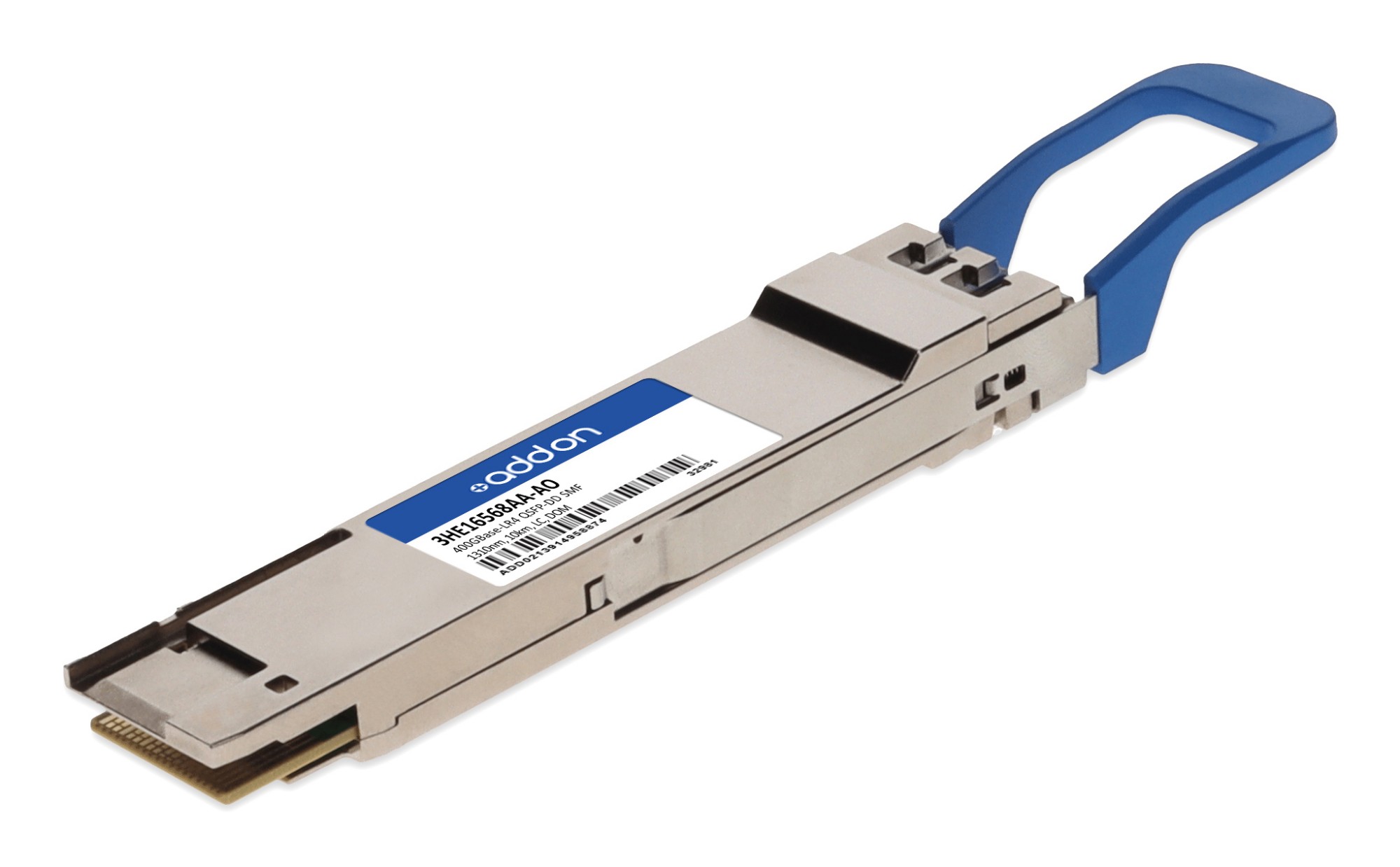AddOn Networks 3HE16568AA-AO Compatible 400G QSFP-DD 10 km TAA Compliant Transceiver AddOn Networks 3HE16568AA-AO Compatible 400G QSFP-DD 10 km TAA Compliant Transceiver