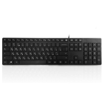 Accuratus KYBAC301-UBLK-CY keyboard USB QWERTY Russian Black